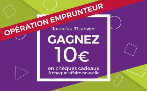 Gagnez 10 € par contrat
